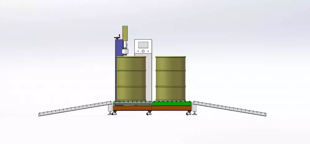 化工液體灌裝機(jī)200kg四桶灌裝機(jī)200l自動灌裝機(jī)