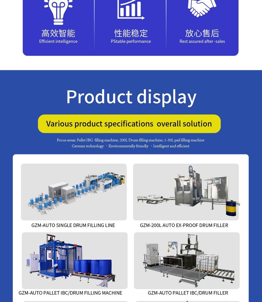 Drum Filling Machine