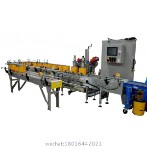 2 – Head In-line Automatic Net Weight Filling Machine for 1/2 Pint to Pail Containers