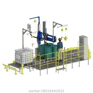 210L,220L Steel Drum Filling Line for Lubricant,Liquid,Water,Beer,Juice,Oil